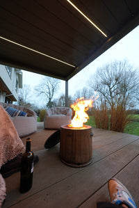 El Fuego Composiet + 4x extra navulling! (40 uur brandtijd)